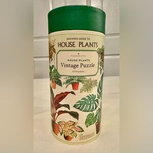 House Plants Vintage 1000pc Puzzle